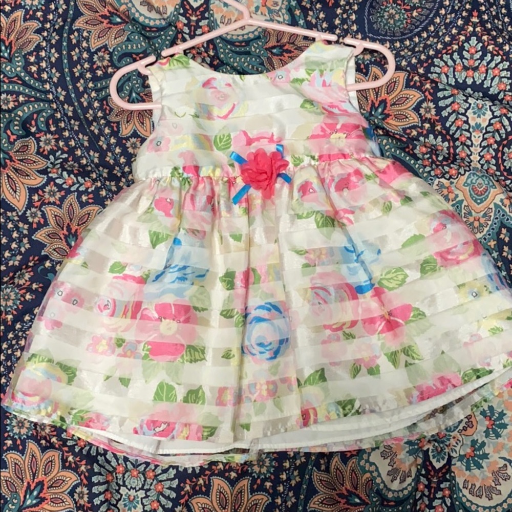 Floral print dress